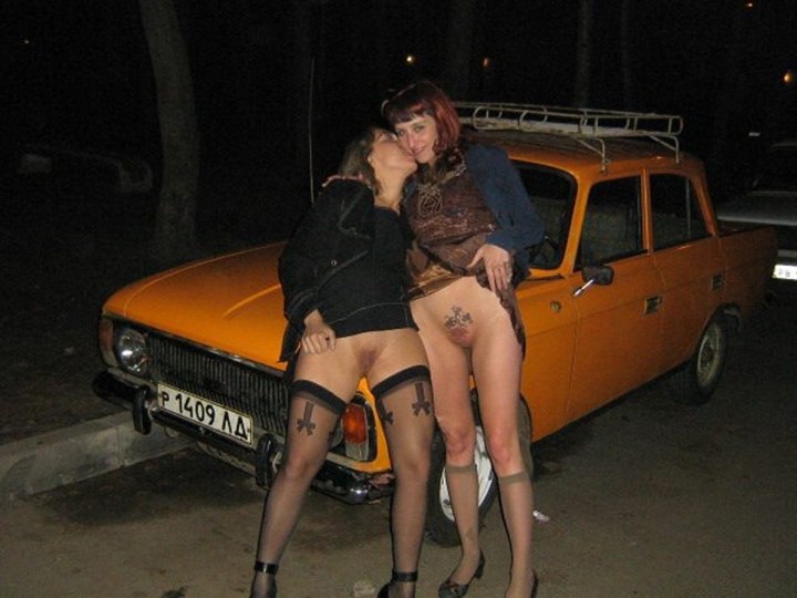 Русские шалавы на трассе