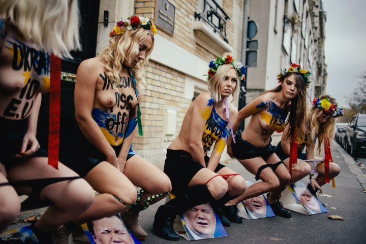 Украинки на панели