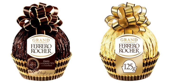 Ferrero Rocher в разрезе